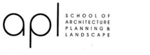 School of Architecture, Planning & Landscape logo